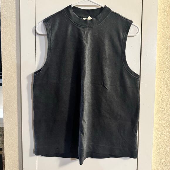 Pact Organic Cotton Airplane Mock Neck Top and Pintuck Wide Leg Pant Set M/S - Picture 4 of 11